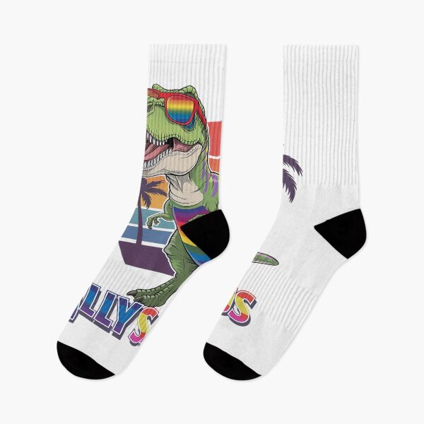 Item preview, LGBT Dinosaur T Rex Gay Pride Dino Allysaurus Rainbow2  designed and sold by FadeOfThrone.
