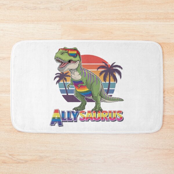 Item preview, LGBT Dinosaur T Rex Gay Pride Dino Allysaurus Rainbow2  designed and sold by FadeOfThrone.