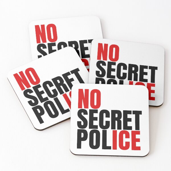 Item preview, No Secret police - NO ICE (big and bold) designed and sold by Thelittlelord.