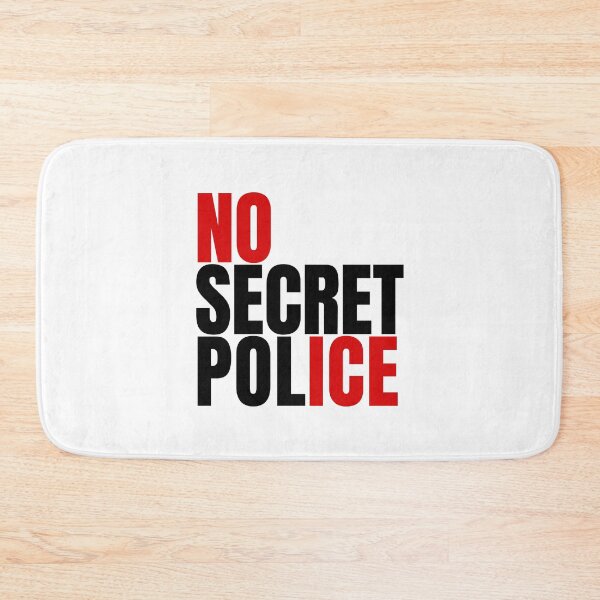 Item preview, No Secret police - NO ICE (big and bold) designed and sold by Thelittlelord.
