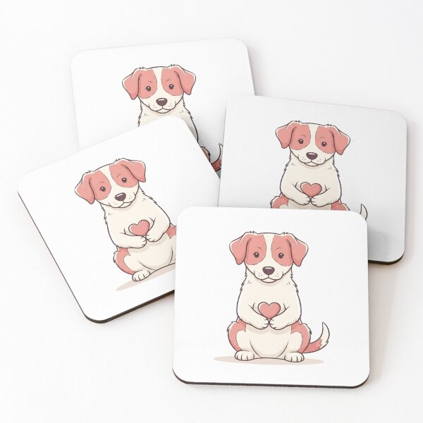 Item preview, Sweet Dog With Heart designed and sold by PetJoyPrintsCO.