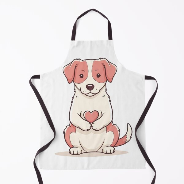 Item preview, Sweet Dog With Heart designed and sold by PetJoyPrintsCO.