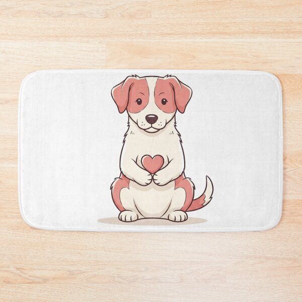 Item preview, Sweet Dog With Heart designed and sold by PetJoyPrintsCO.