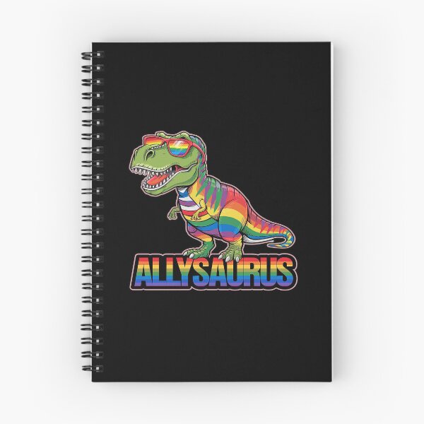 Item preview,  LGBT Dinosaur T Rex Gay Pride Dino Allysaurus Rainbow3  designed and sold by FadeOfThrone.