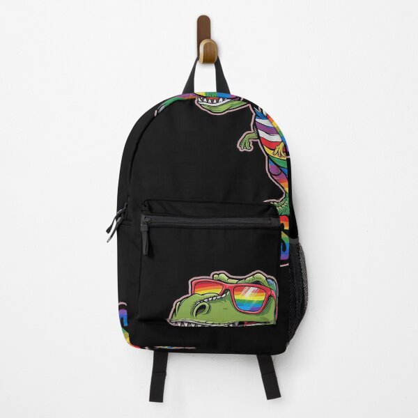 Item preview, LGBT Dinosaur T Rex Gay Pride Dino Allysaurus Rainbow3 designed and sold by FadeOfThrone.