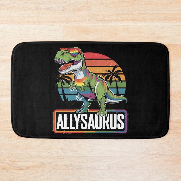 Item preview,  LGBT Dinosaur T Rex Gay Pride Dino Allysaurus Rainbow4  designed and sold by FadeOfThrone.