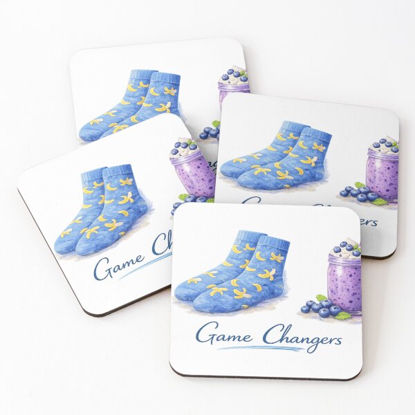 Item preview, Heated Rivalry Inspired Game Changers Banana Socks and Blueberry Smoothie (Scott & Kip) designed and sold by popsloganmerch.