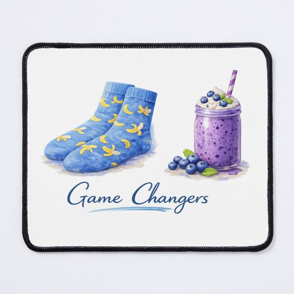Item preview, Heated Rivalry Inspired Game Changers Banana Socks and Blueberry Smoothie (Scott & Kip) designed and sold by popsloganmerch.