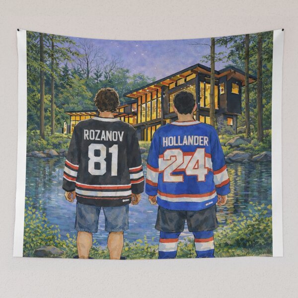 Item preview, Heated Rivalry Inspired I'm Coming to the Cottage designed and sold by popsloganmerch.