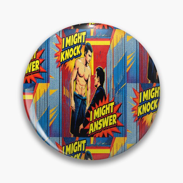 Item preview, Heated Rivalry Inspired "I Might Knock, I Might Answer" designed and sold by popsloganmerch.