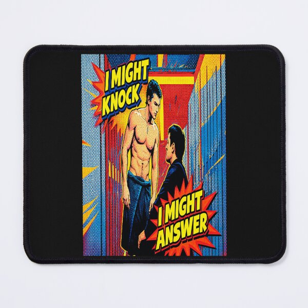 Item preview, Heated Rivalry Inspired "I Might Knock, I Might Answer" designed and sold by popsloganmerch.