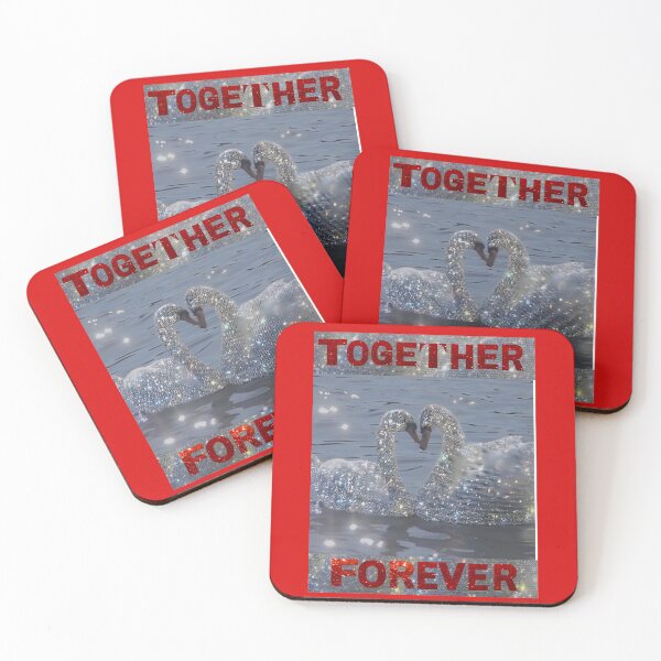 Item preview, AESTHETIC  LOVE  BIRD  TOGETHER FOREVER  QUOTED  LOVE GIFT designed and sold by Brewgoodness.