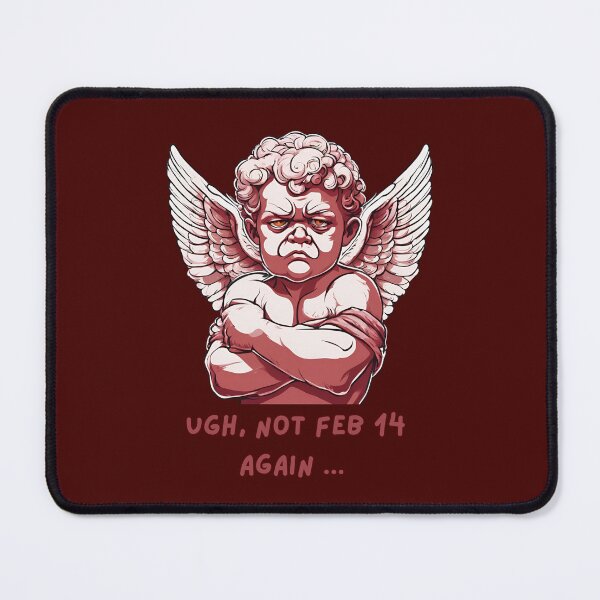 Item preview, Annoyed Cupid Valentine's Day Gift designed and sold by SuchWowDesign.