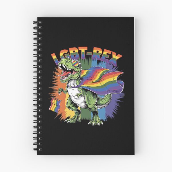 Item preview, Gay Dinosaur LGBT-Rex Rainbow Pride Flag Parade  designed and sold by FadeOfThrone.