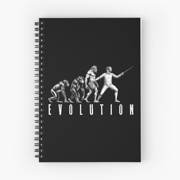Item preview, Fencing Fencer Evolution Funny Vintage Fencers Neanderthal designed and sold by GrandeDuc.