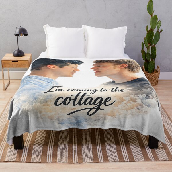Item preview, Heated Rivalry Inspired Hollander & Rosanov "I'm coming to the cottage" designed and sold by popsloganmerch.