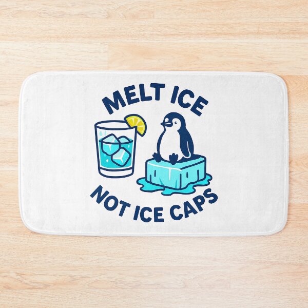 Item preview, Melt ICE Not Ice Caps Penguin Climate Protest  Art designed and sold by elynne9.