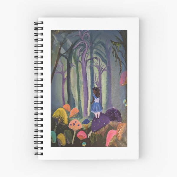 Artikelvorschau, Acrylmalerei: Pilzwald entworfen und verkauft von DR Artfully.