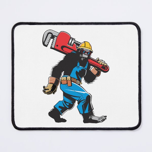 Item preview, Plumber - Bigfoot designed and sold by Vector-Artist.
