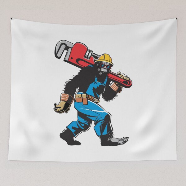 Item preview, Plumber - Bigfoot designed and sold by Vector-Artist.
