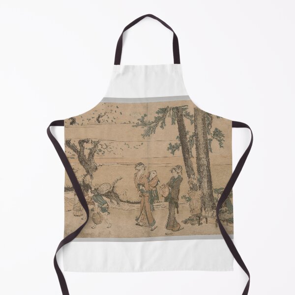 Item preview, Group of Figures near a Brook (c. early 19th century) – Katsushika Hokusai designed and sold by Art Outlaws.