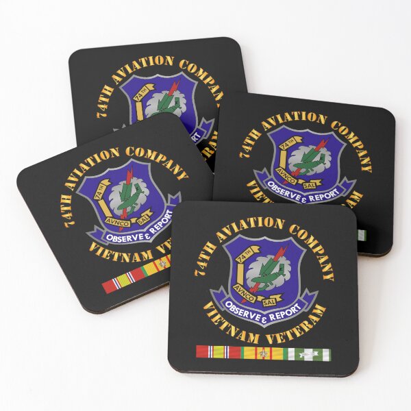 Item preview, Army - 74th Aviation Company - Vietnam Veteran designed and sold by Military Insignia Products.