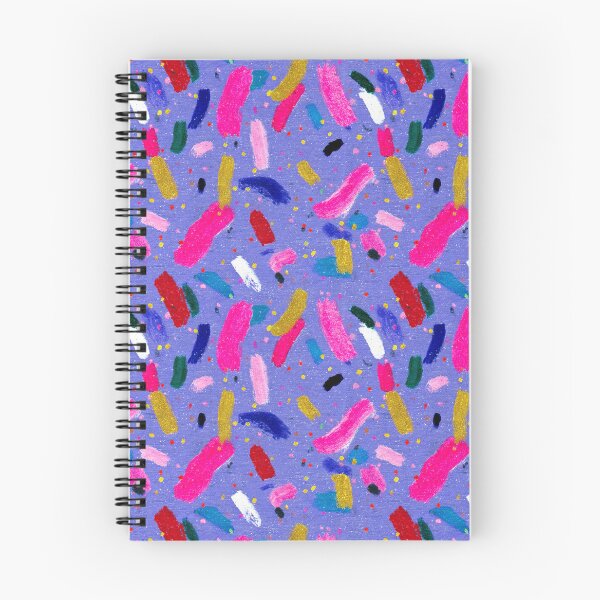 Item preview, Periwinkle Confetti Brush Stroke Pattern designed and sold by bubblegoth.
