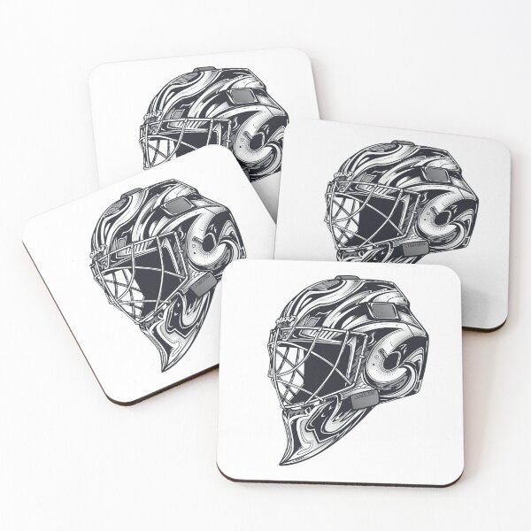 Item preview, Winter Sports Hockey Goalie Helmet Sticker  designed and sold by colorleafz.