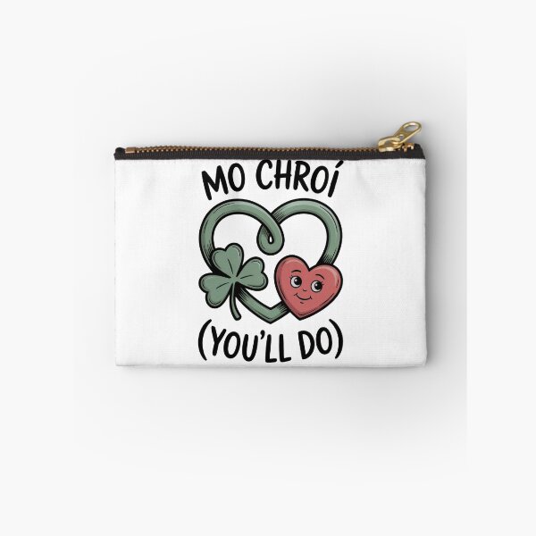 Item preview, Mo Chroí (My Heart) (You’ll Do) – Funny Irish Valentine Shamrock Design designed and sold by CELTIC-DESIGNS.