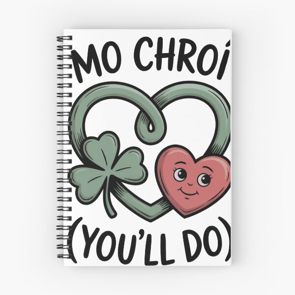 Item preview, Mo Chroí (My Heart) (You’ll Do) – Funny Irish Valentine Shamrock Design designed and sold by CELTIC-DESIGNS.
