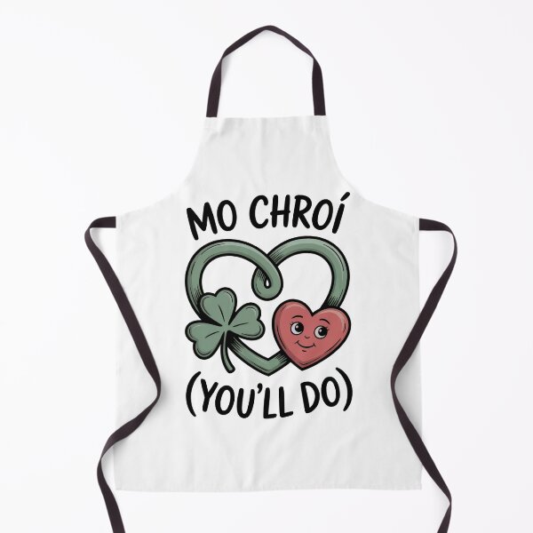 Item preview, Mo Chroí (My Heart) (You’ll Do) – Funny Irish Valentine Shamrock Design designed and sold by CELTIC-DESIGNS.