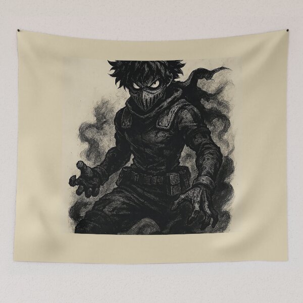 Item preview, The Shadow Vigilante - Fallen Hero Aesthetic designed and sold by AnimeShin.