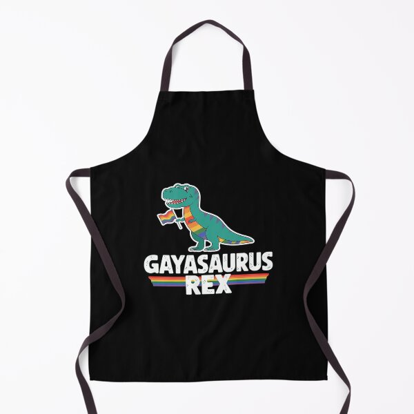 Item preview, Gayasaurus Rex  dinosaur LGBT gay rainbow pride flag  designed and sold by FadeOfThrone.