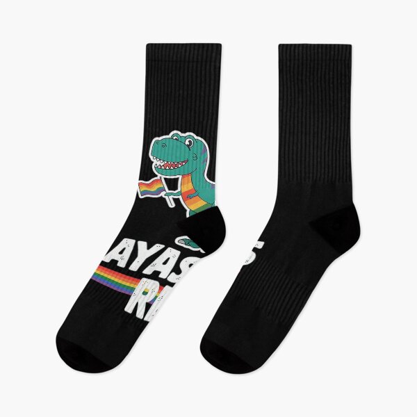 Item preview, Gayasaurus Rex  dinosaur LGBT gay rainbow pride flag  designed and sold by FadeOfThrone.