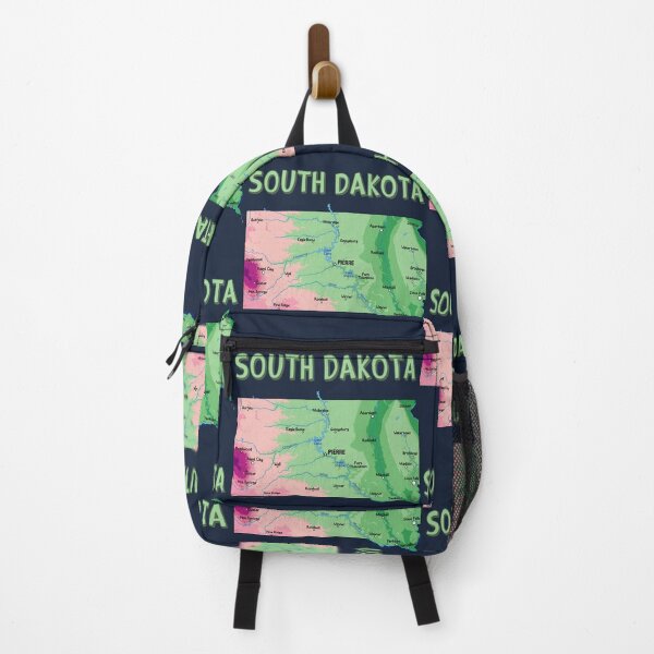 Item preview, South Dakota State Map - Colorful Artistic Geography Design designed and sold by mashmosh.