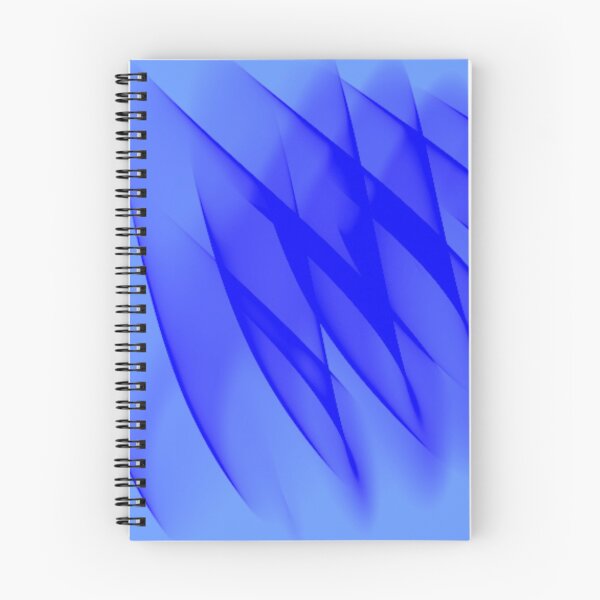 Item preview, Swirls in Shades of Blue  designed and sold by Poetic Patterns Studio.
