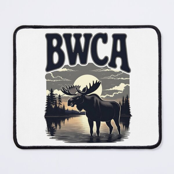 Item preview, BWCA Moose at Sunset – Boundary Waters Wilderness Wildlife Art designed and sold by WayoftheWater.