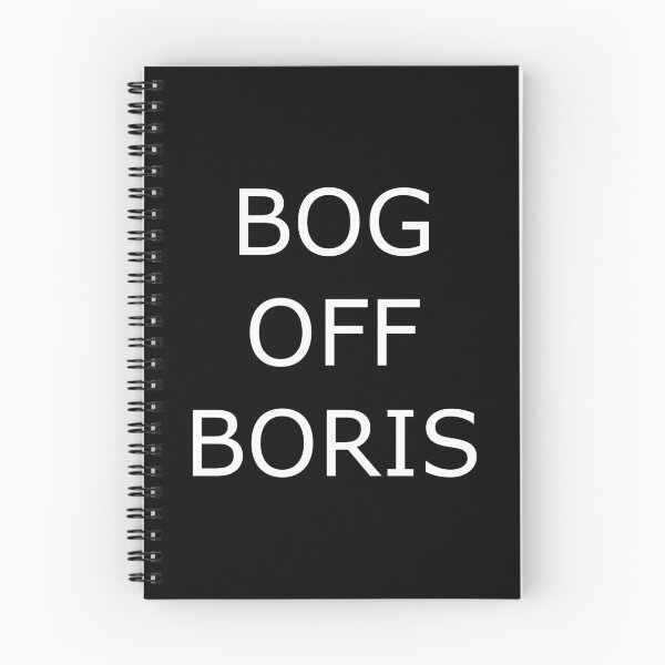 Item preview, Bog Off Boris designed and sold by Logo-A-GoGo.