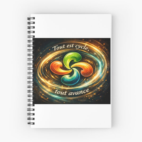 Item preview, Lauburu in motion – Everything is cyclical, everything moves forward designed and sold by Gino64.
