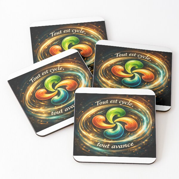 Item preview, Lauburu in motion – Everything is cyclical, everything moves forward designed and sold by Gino64.