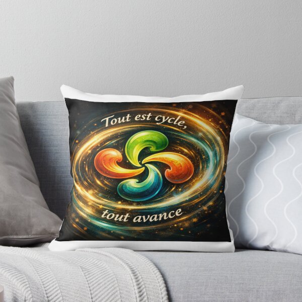 Item preview, Lauburu in motion – Everything is cyclical, everything moves forward designed and sold by Gino64.