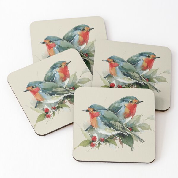 Item preview, Robins in the Berry Tree designed and sold by Mission Ready.