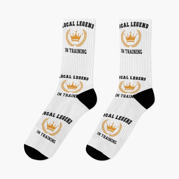 Item preview, Local Legend In Training Strava Cycling Running Achievement Design with Orange Laurel Crown Vector Art for Athletes Cyclists Runners KOM QOM Hunters Fitness App Humor designed and sold by BMLprint ⭐⭐⭐⭐⭐.