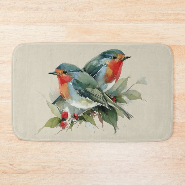 Item preview, Robins in the Berry Tree designed and sold by Mission Ready.