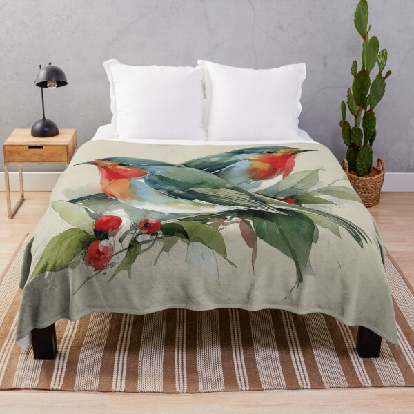 Item preview, Robins in the Berry Tree designed and sold by Mission Ready.