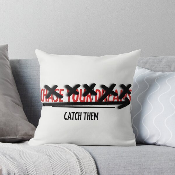 Item preview, Chase Your Dreams Catch Them Motivational Quote designed and sold by rdxart.