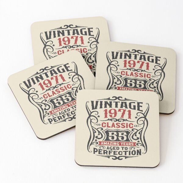 Item preview, 55th Birthday Vintage 1971 Classic 55 Amazing Years designed and sold by eclecTEEq.