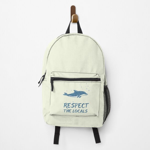 Item preview, Respect the locals - Dolhin designed and sold by Frank J. Art.
