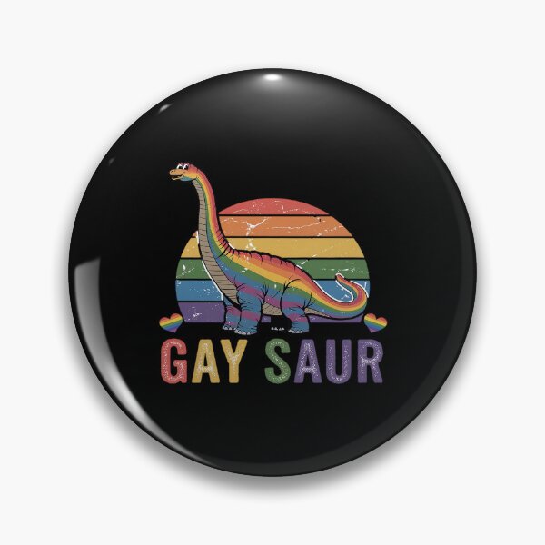 Item preview, Gaysaur Dinosaur Dino LGBTQ Rainbow Flag Gay Pride Ally  designed and sold by FadeOfThrone.
