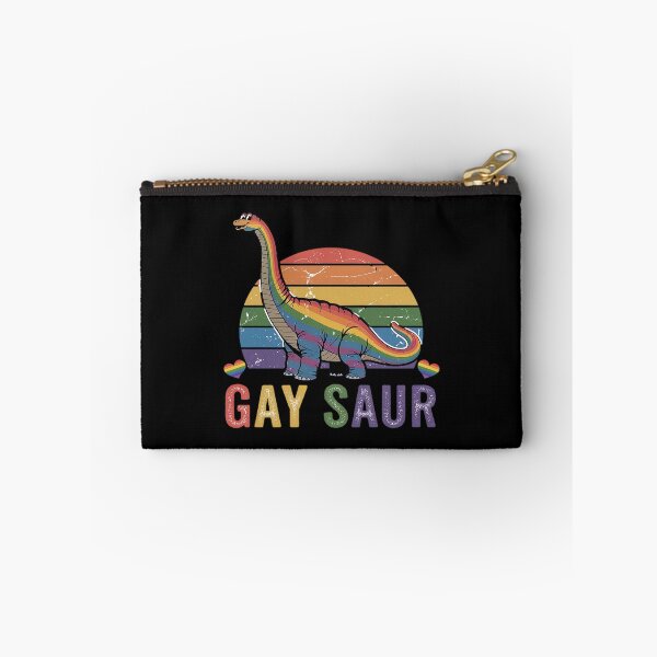 Item preview, Gaysaur Dinosaur Dino LGBTQ Rainbow Flag Gay Pride Ally  designed and sold by FadeOfThrone.
